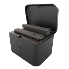 For X5 Battery Charger Portable Charging Case Storage Box Charging Hub Dual Charger Slots Camera Accessories