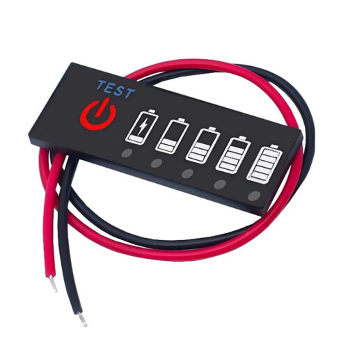 Battery Level Indicator Ternary Lithium Lead-Acid Capacity Display Tester Meter 3.7V Fully Charging 4.2V 1