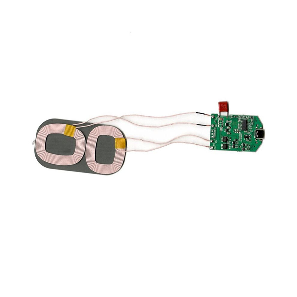 15W Dual Coil Wireless Charging Module Wireless Charger Pcba Multi-Purpose Home Car Device Wireless Charger Motherboard 4713575382155