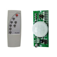 Solar Street Lamp Controller Circuit Board of PIR Human Body Induction Solar Lamp with Remote Control Function 3.2V 3.7V