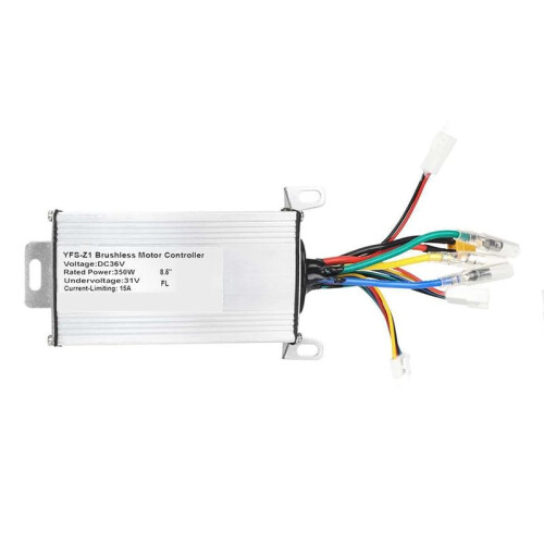 Electric Scooter Controller Aluminum Scooter Brushless Motor Controller 36V 15A 350w for Scooter Controller Replace Part 2