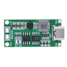 5PCS 3S 2A Type-C Step- Boost LiPo Polymer Li-Ion Charger 18650 Lithium Battery