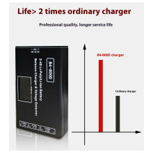 For B4 Charger Bc-800d Model Aircraft Lithium Battery Charger 2s 3s 4s Balanced Charging B4 with Display Screen