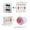 Universal  Socket with Charging  20W Fast Charge USB C Port PC Power Wall Panel,Mobile Phone Charging Type C 7