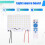 LED Light Board Lamp Beads Integrated Light Source Board with Flash 200W 3.2V 360 Beads Support Solar Board Battery DIY 2