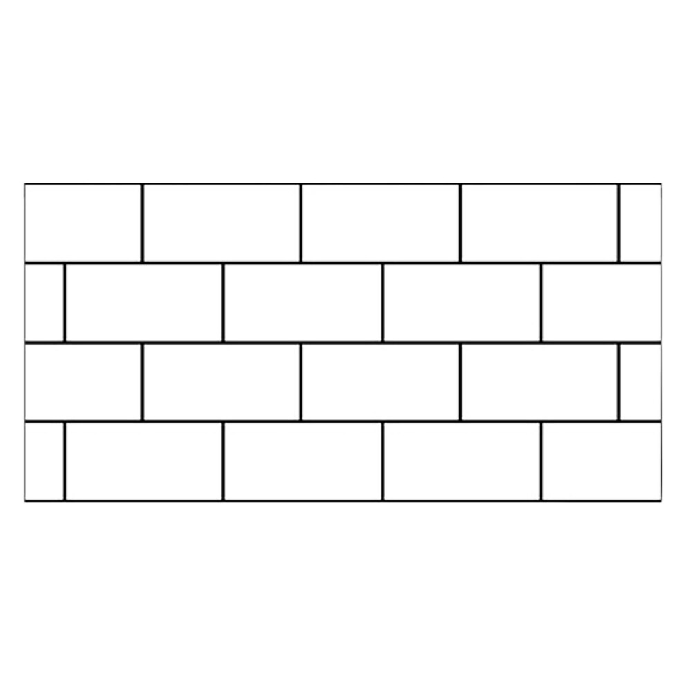 (White) Imitation Marble-Tile Wall Stickers Thickened Living Room Background Wall Bathroom Stickers Kitchen Wallpaper Self-Adhesive 7442041880044