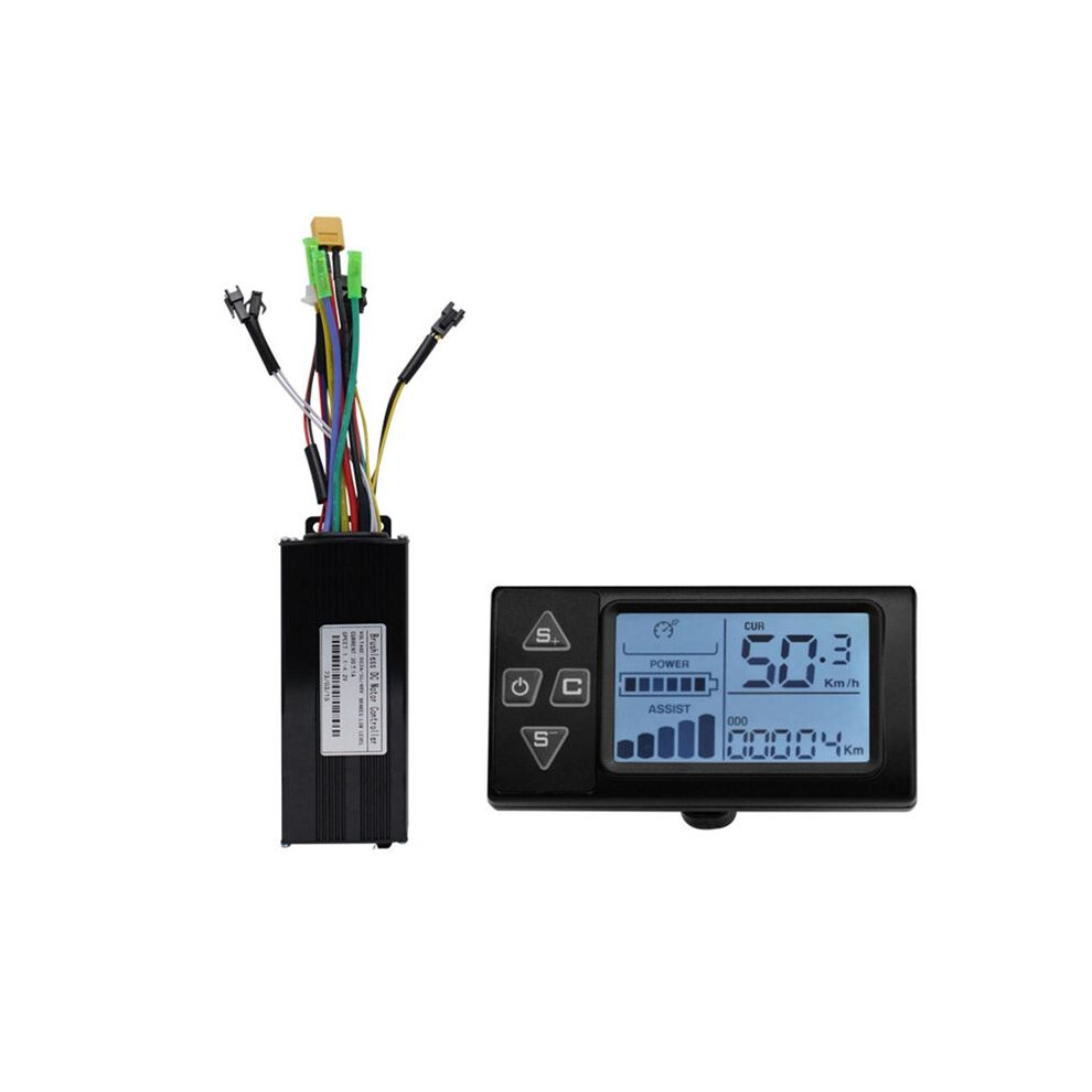 36V 48V 30A 750W 1000W Brushless Motor Drive Controller S861 Color Lcd Kit For Electric Mountain Bike Scooter Repair 4714239776075