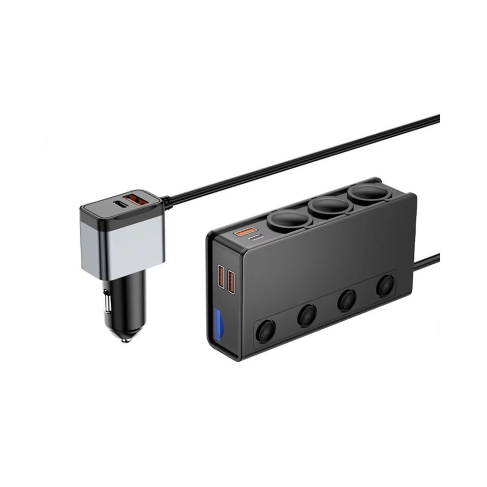 Car Adapter New 3-Socket 3.1A Charger Charger Usb Car Usb+Qc3.0+Pd65w Accessories Port Usb 18W 6031487789410