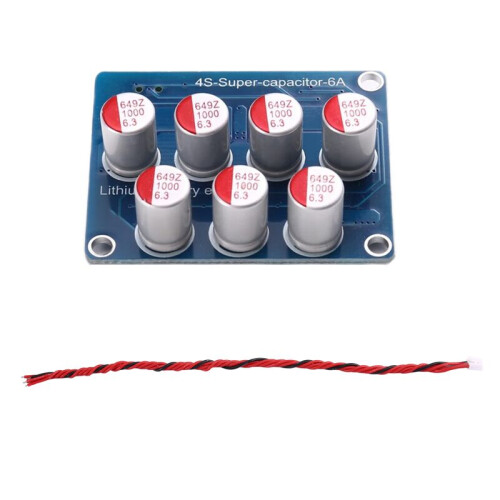 4S 6A Active Equalizer Lifepo4 Li-Ion Lithium Battery Balancer  Transfer Balancing Board for 4 Strings 12V