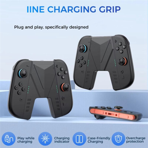 Charging Grip for   2  While Charging Case-Friendly with Charging Indicator and Overcharge Protection 1