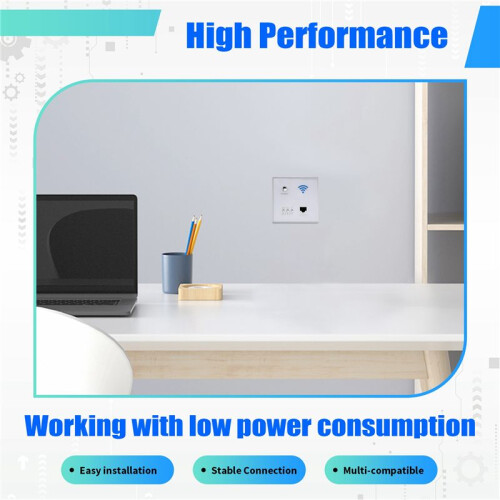 Wall Embedded Wireless WIFI AP Router Socket Outlet Wall Charger WiFi  Socket Electric Wall Sockets 2