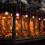 (A) Christmas Curtain Lights Outdoor Icicle Snowflake Shaped Light String With Remote Control 3