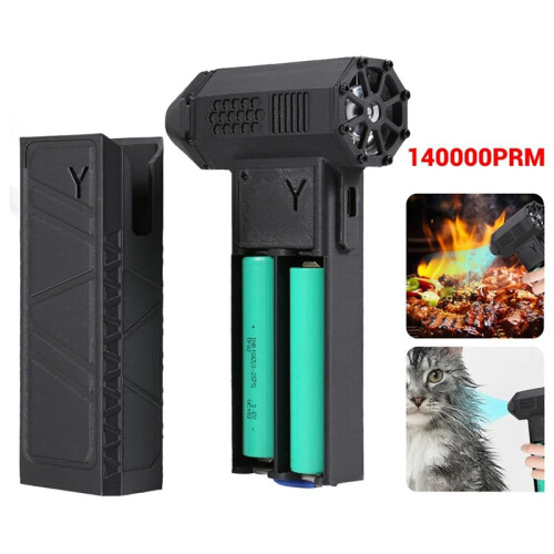 130000RPM Reverse Charging Function Dust Car Dryer Type-C Fast Charging Electric Air Duster 2