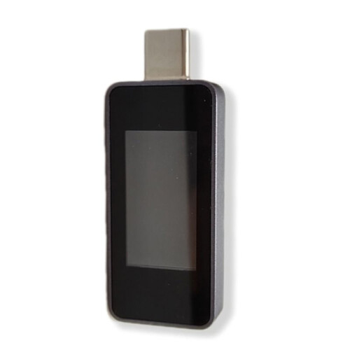 Power Meter Color Screen Fast Charging Tester Voltage and Current Meter 8A Gravitational Rotation Tester 1