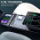 USB Hub for  Model Y Juniper Model 3 Highland 2025, RGB Light Docking Station Multi  Retractable Cable Charger 6