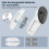 For /Meta Quest 3 Charging Dock,Headset Holder (with 2 Batteries), Wall Mount (Not Compatible with Quest 3S) 5