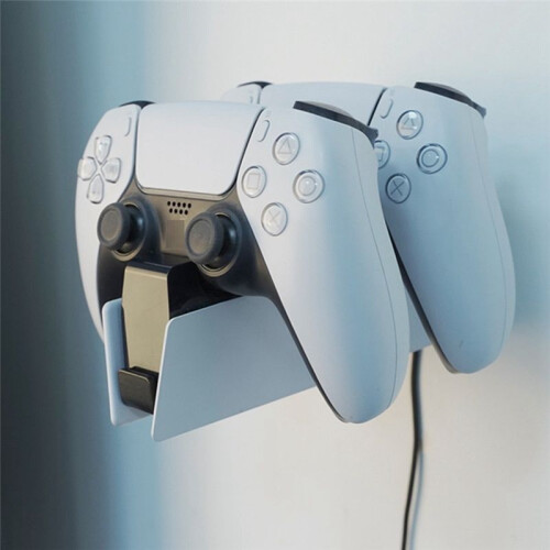 Metal Wall Mount Holder Compatible for  DualSense PS5 Controller Charging Station(Charging Station Not Include) 1