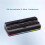 For  2 Charging Dock Charger Base Stand with RGB Light for  2 Host Radiator Game Console Accessories 4