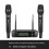 Professional Wireless Charging Microphone Set for Stage Singing Dynamic Live Broadcast 1 Drag 2 Pack Home Handheld Mic 3
