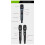 Professional Wireless Charging Microphone Set for Stage Singing Dynamic Live Broadcast 1 Drag 2 Pack Home Handheld Mic 6