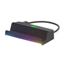 For Docking Station RGB Stand -Compatible Video Adapter USB Type-C Charger for Steam-Deck Game Console