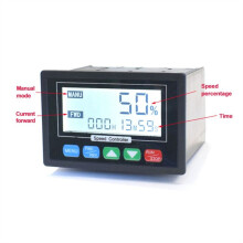 Contrôleur de Vitesse de Moteur à Courant Continu PWM Réglable DC10-55 V 30 A, Affichage Numérique LCD, Régulateur de Vitesse 0-100 % avec
