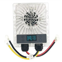 Controlador de Carregamento Solar MPPT de 600 W com Redução de Temperatura, Saída 10-30 V/17-85 V, Controlador de Recarga de Temperatura Solar