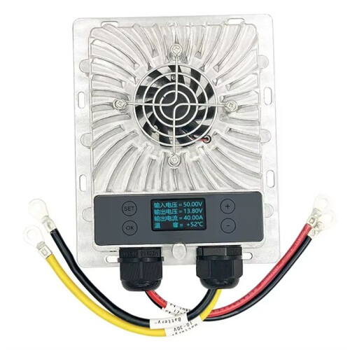 600W Step-Down MPPT Solar Charging Controller 10-30V/17-85V Output Solar Intelligent Temperature Recharging Controller