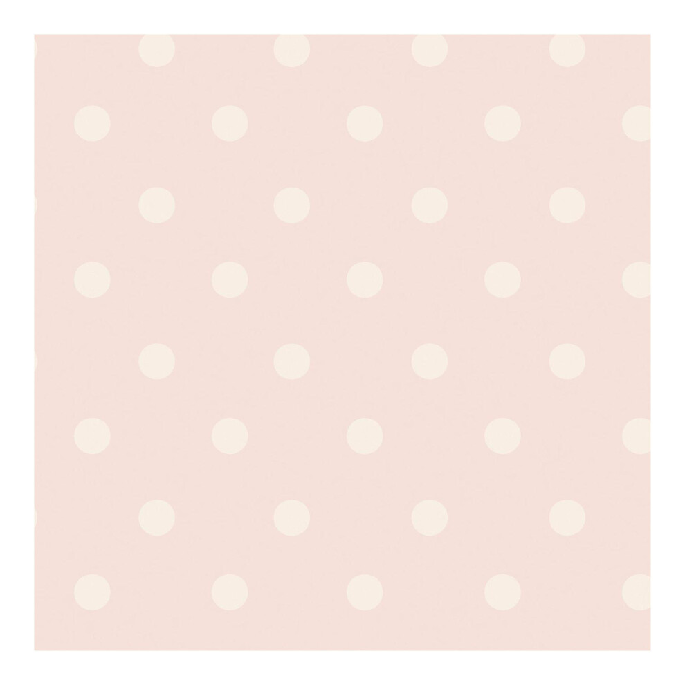 Cath Kidston Button Spot Pink Dotty Wallpaper 5011583629880