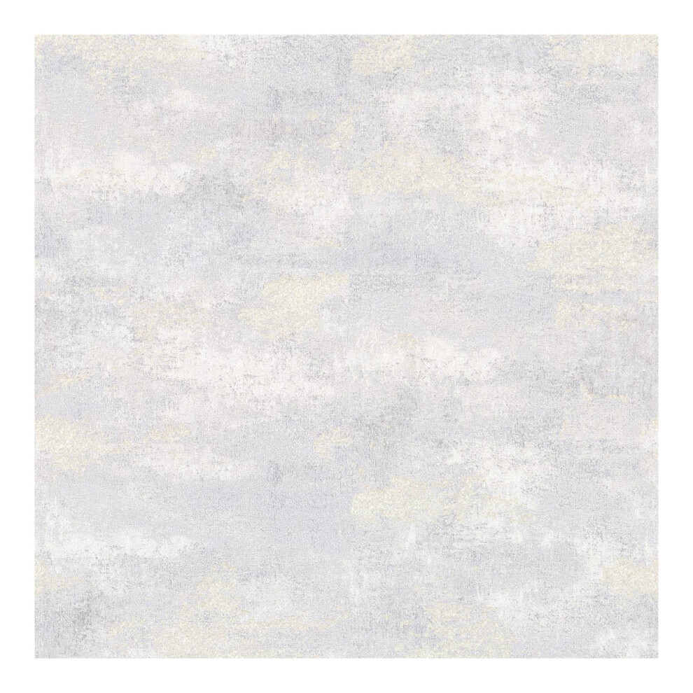 Boutique Urban Plaster Silver Textured Plain Wallpaper 5011583666731