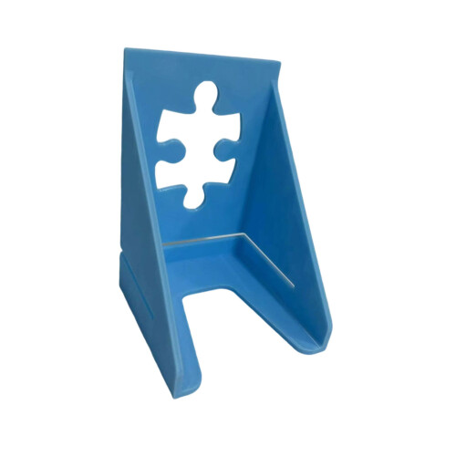 Puzzle Box Holder With Simple Setups For Various-Sky Blue