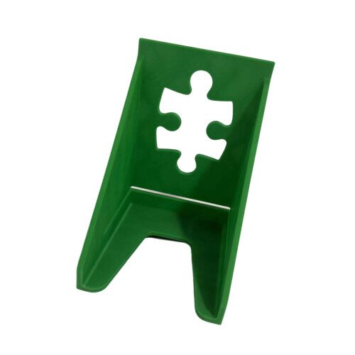 Le support de puzzle permet un assemblage sans effort et-Vert