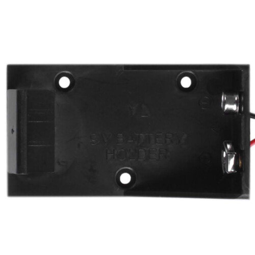2X 9V Volt Battery Holder Box Case Plug 5.5X2.1 for  Breadboard Power Supply