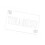 Tiramisu Stencil Letter Wedding Happy Birthday-type A 1
