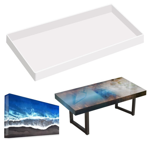 Silicone Resin Mould For DIY Table Set Legs Included