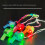 Plastic Cheering Whistles 6 Pack LED Illuminated Design Party 5
