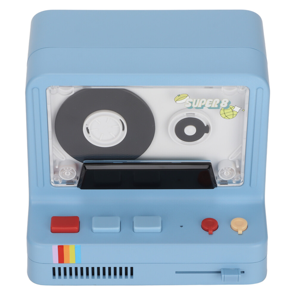 Portable Tooth Cassette Player With 1200Mah Battery And Aux Support Blue 4901390248187