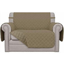 Housse de canapé réversible et imperméable – Beige, Convient