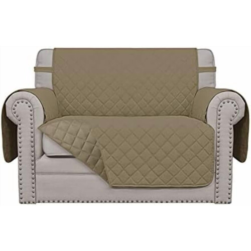 Housse de canapé réversible et imperméable – Beige, Convient