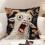Housse de coussin décorative motif âne, 45 cm 4