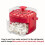 Bac à glaçons double couche en plastique pour 48 cubes 4