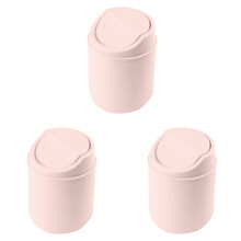 Mini cestino con coperchio a battente, 16x12,5 cm, in plastica.