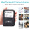 Portable 58mm thermal receipt printer Bluetooth USB 5