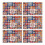 Boho rustieke placemats set van 6, 30 x 45 cm 1