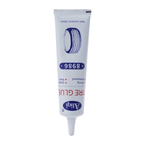 Däckreparationslim Svart gummi Slitstarkt 60ml