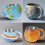 Kaffeetassen Planet Collection Keramik Kaffeetasse-Mond Mond 5