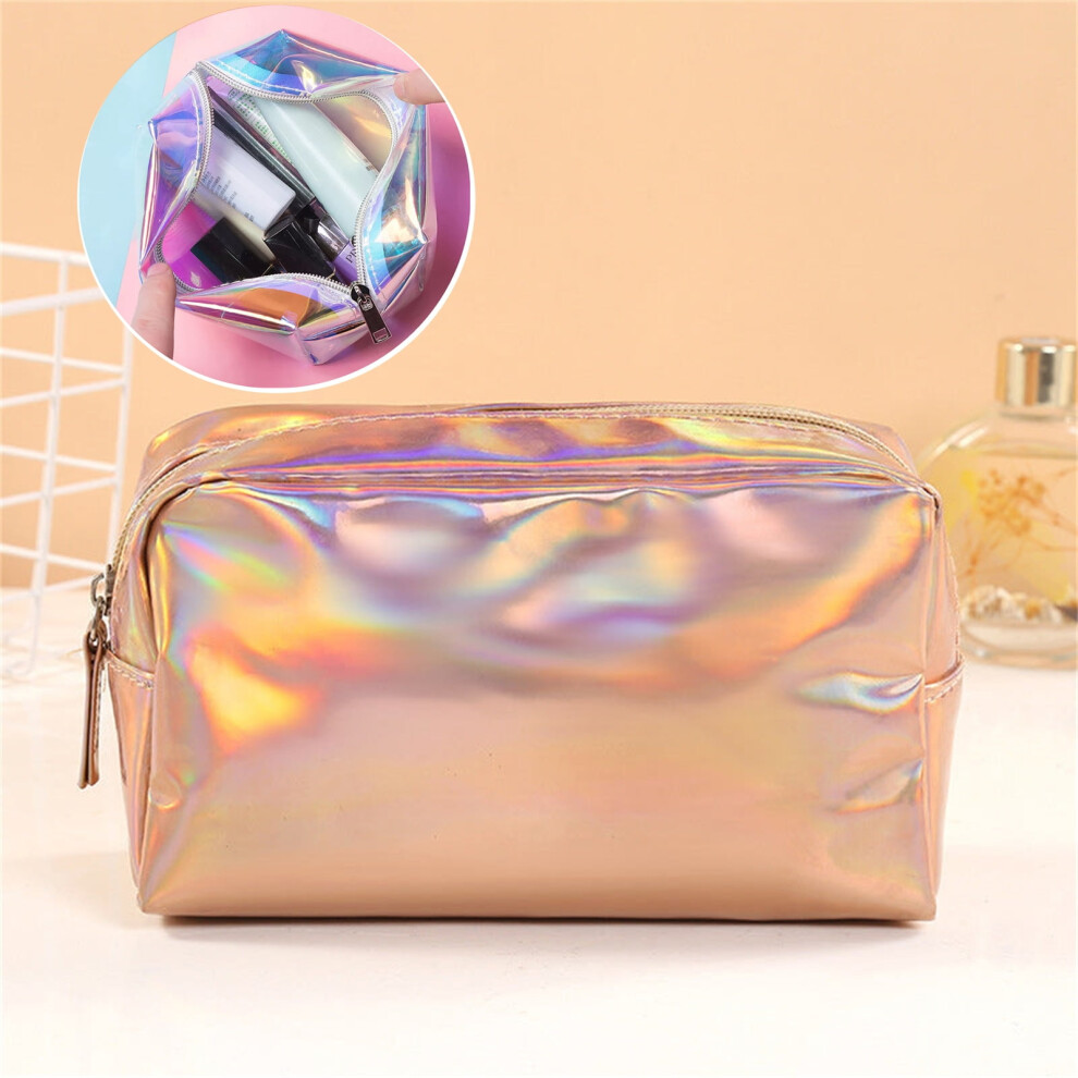Travel Makeup Bag, Cosmetic Bag Make Up Organizer WaterproofÂ Toiletry Bag, Cute Pouch for Women Purse for Toiletries Accessories Brushes