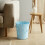 Eco-Friendly Wastebasket Plastic Recycling Bin Purple 5