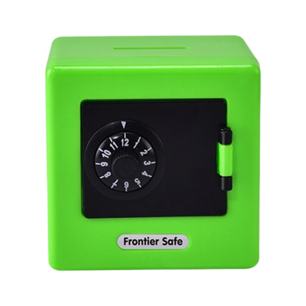 Small Piggy Banks Password Money Saving Box Cash Coin-Green 7695000812901