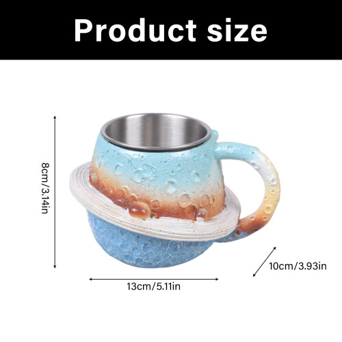 Kaffeetassen Planet Collection Keramik Kaffeetasse-Mond Mond 1